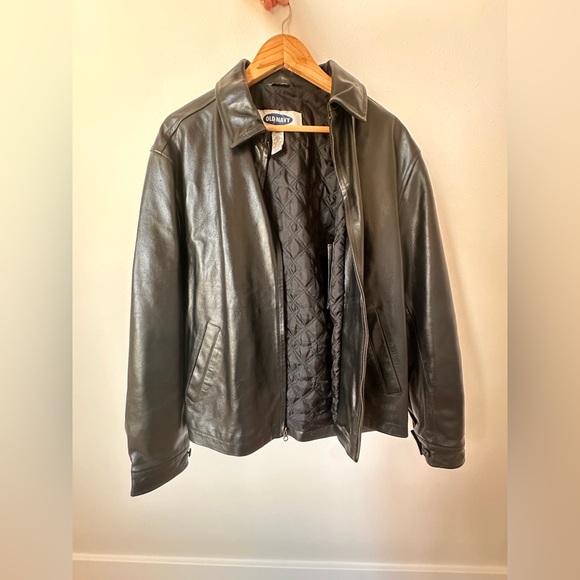 Old Navy Jackets & Blazers - Old Navy Leather Jacket